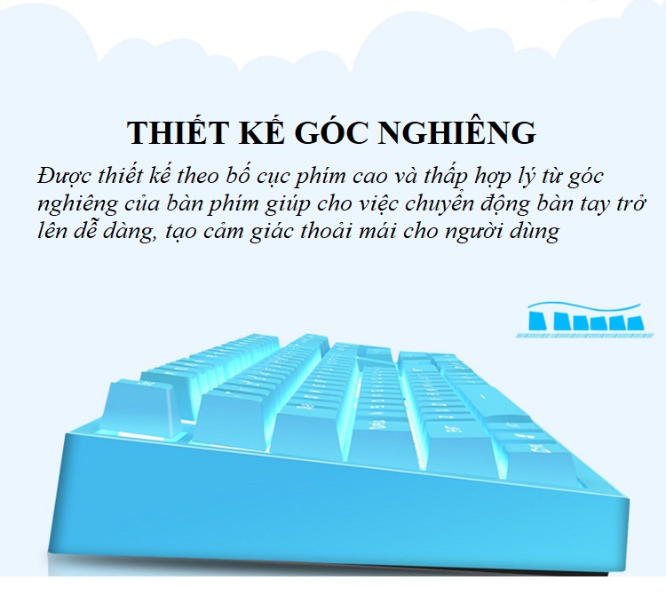 Bàn Phím gaming Siêu Đỉnh, Thiết Kế Đèn Led Độc Đáo X.616