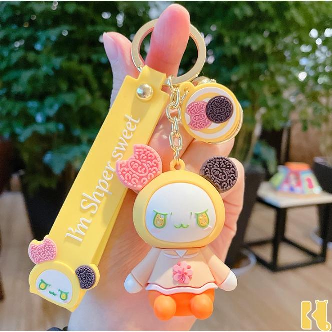 Móc chìa khóa Baby em bé dễ thương PVC loại tốt