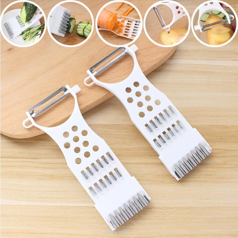 Dao Bào Gọt Rau Củ Quả Trái Cây 2 Đầu Đa Năng H141