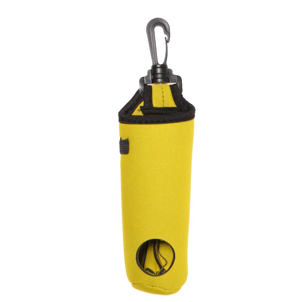 Small Golf Ball Bag Golf Tees Holder Pouch with Swivel Belt Clip