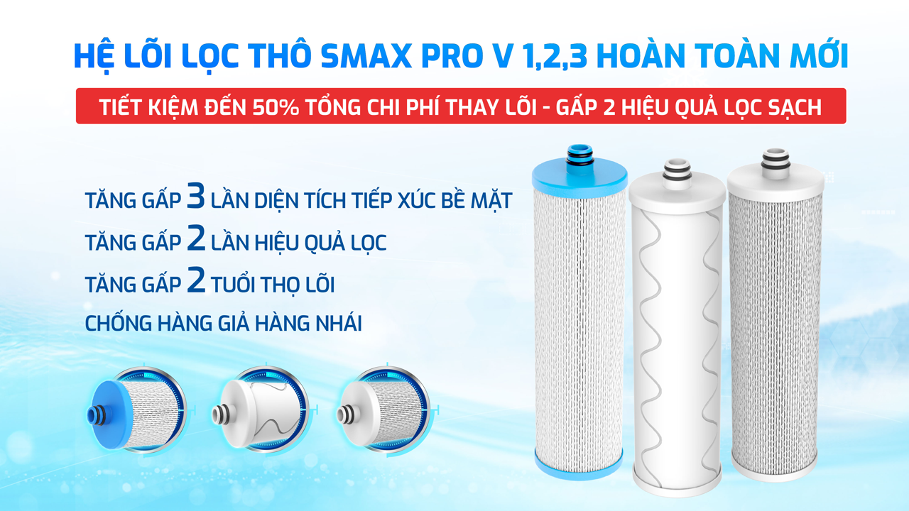 Máy lọc nước nóng lạnh RO Mỹ 11 lõi Karofi KAD-D66S Pro - Giao trước lắp sau miễn phí toàn quốc - Bảo hành 36 tháng - Hàng chính hãng