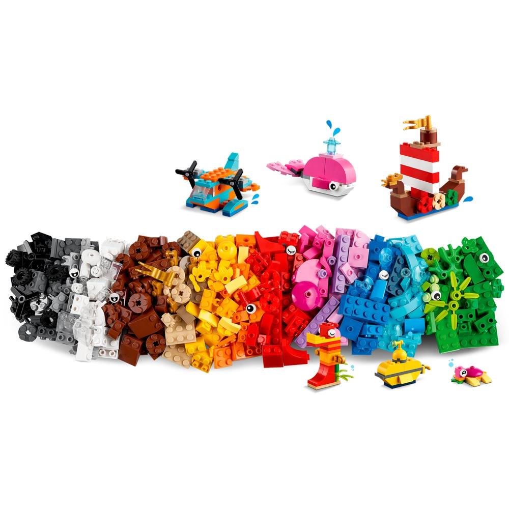 Đồ Chơi Lắp Ráp Lego Classic 11018 - Creative Ocean Fun (333 Mảnh Ghép)