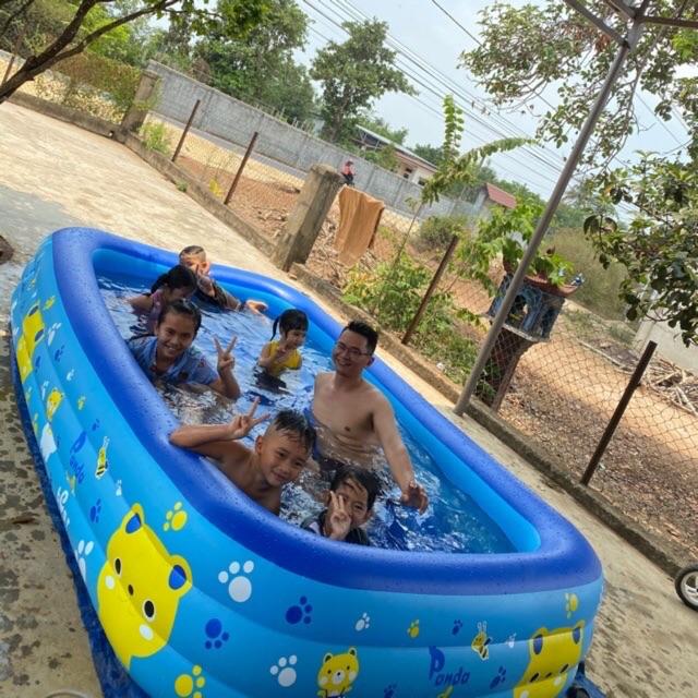 Hồ bơi lớn 2m55 fun hộp