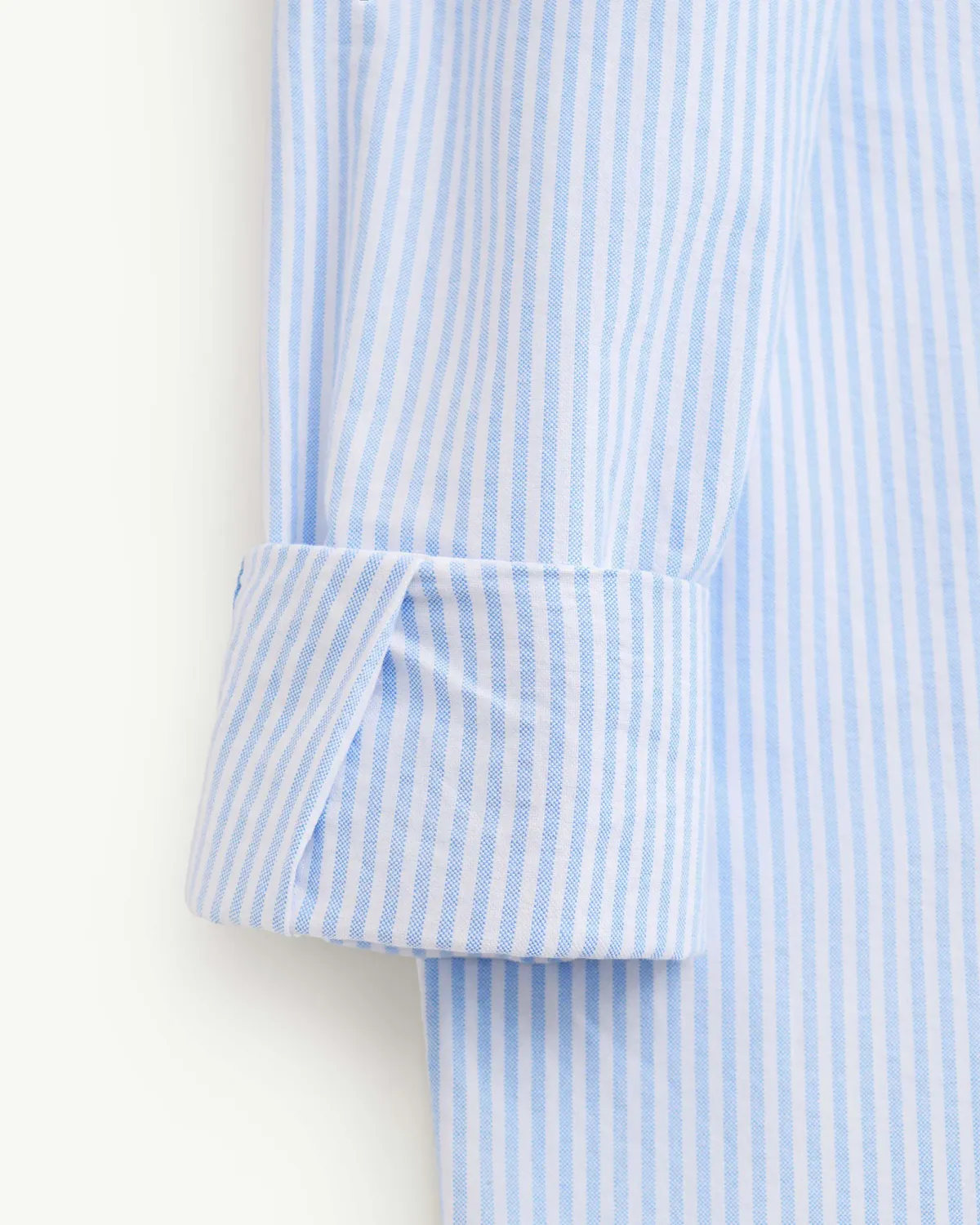 Áo Sơ Mi Nam Smart shirt Tay Dài Kẻ Sọc. Boxy - ROUTINE 10F25SHL013