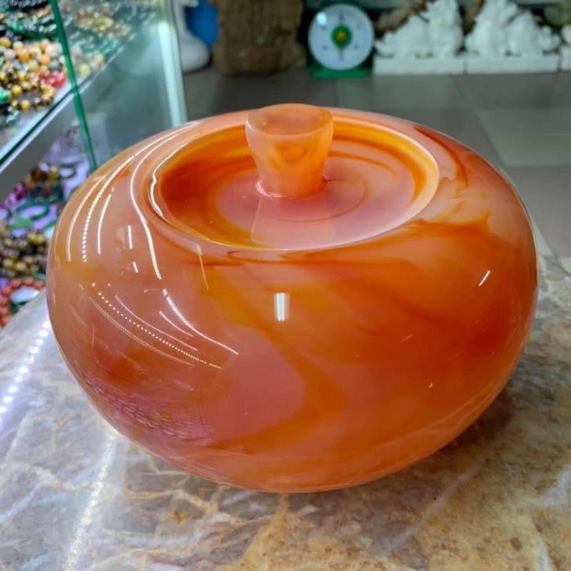 Thố, Hũ Đựng Đá Ngọc Huyết - đường kính 20cm