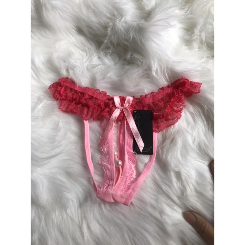 Quần lọt khe nữ - Quần lót ren sexy C6- Quần lót lọt khe nữ sexy - Quần lót nữ lọt khe xẻ dáy - Quần chíp ren nữ