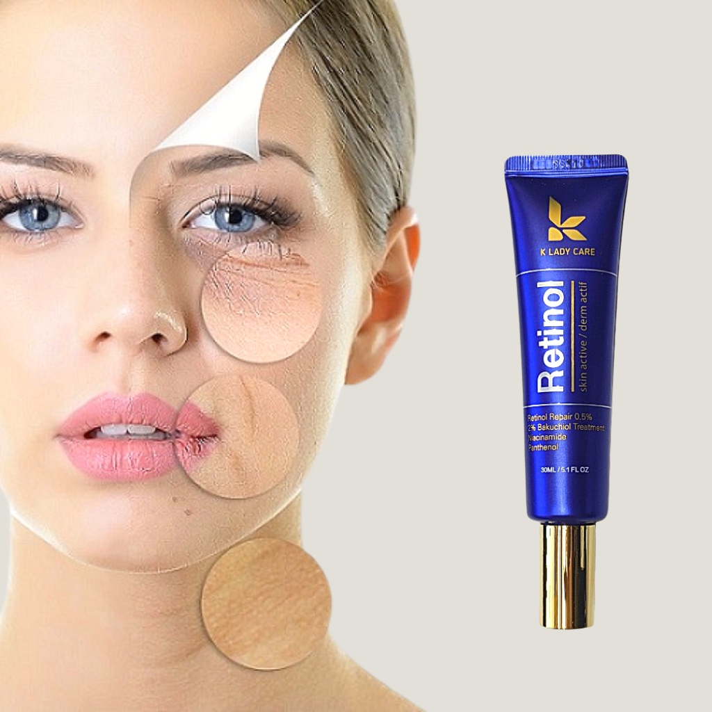 Kem dưỡng da Retinol K Lady Care Bakuchiol 30ml Hàn Quốc phiên bản mới