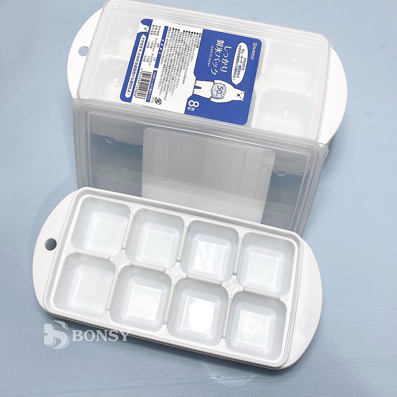 Khay làm đá viên kháng khuẩn, an toàn Nakaya Ice Tray - Hàng nội địa Nhật Bản |#nhập khẩu chính hãng| |#Made in Japan| |#K280|#K281|#K298|