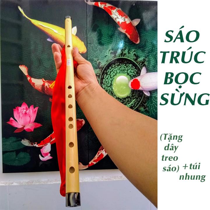 Sáo trúc bọc sừng - Sáo Đô C5 cơ bản HL18