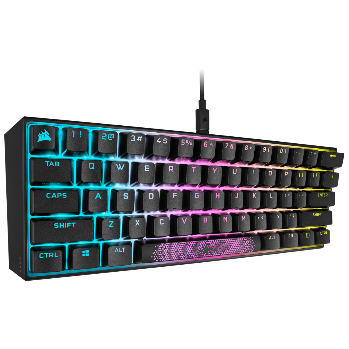 Bàn Phím Cơ Corsair K65 RGB MINI - Hàng Chính Hãng