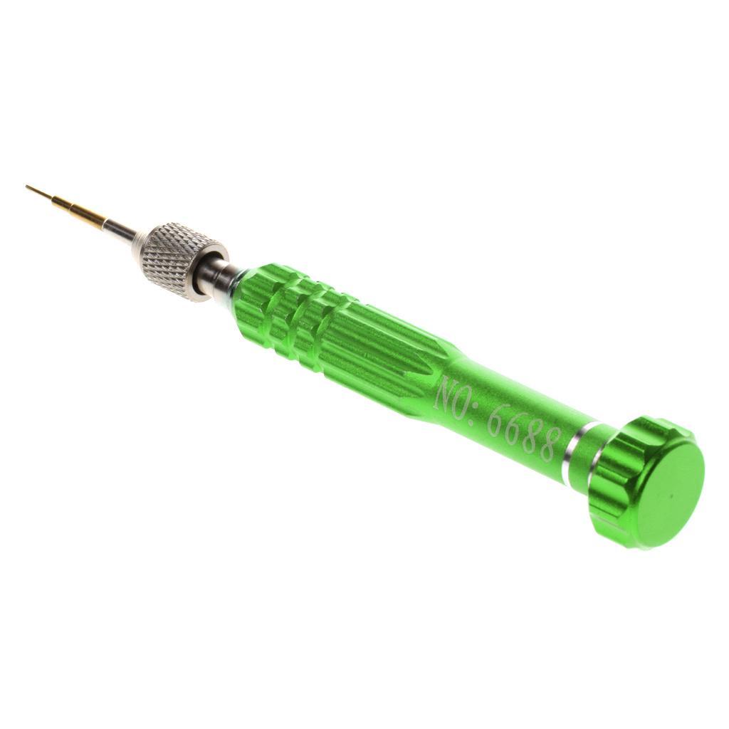 Mini Fix Cell Phone Repair Tool Kits 5 in 1 Screwdriver Set Point Star Green