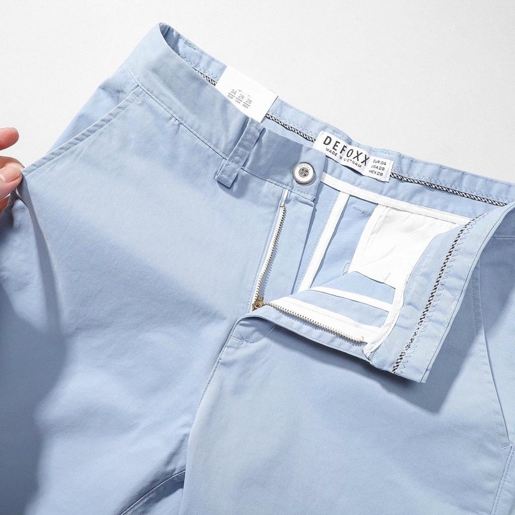 Quần short nam xám co giãn thiết kế trơn đơn giản vải kaki cao cấp nhiều màu phong cách Hàn Quốc, True Store, QSJ021