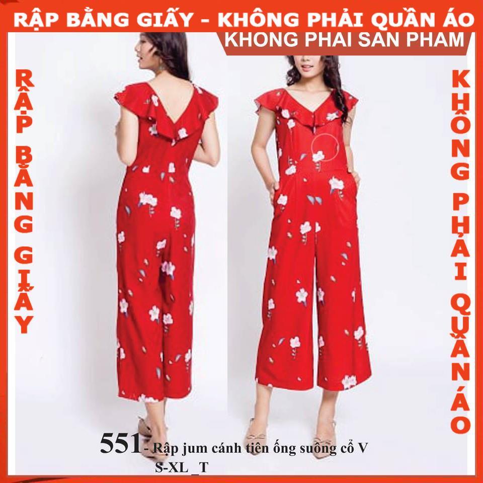 Rập jum ống suông 551 - giấy A0 (BẢN VẼ)