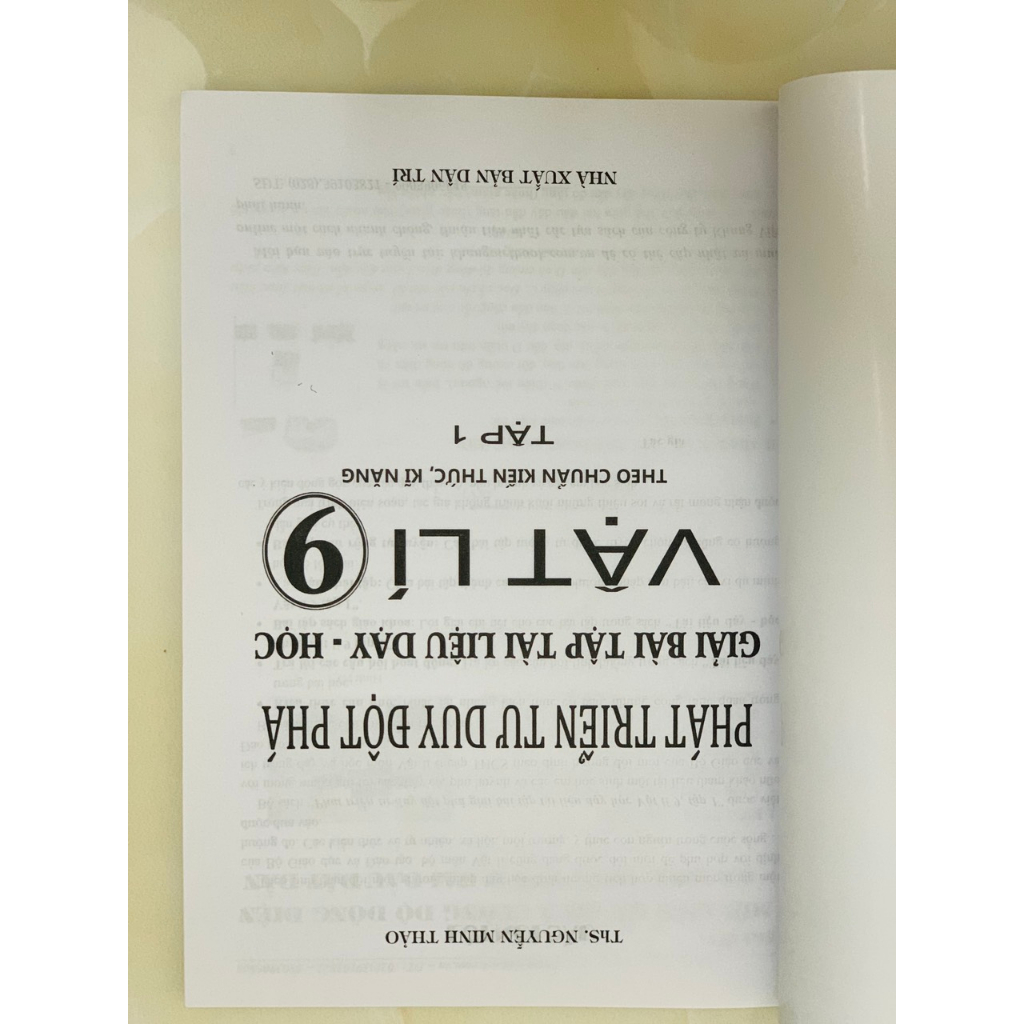 Sách - Phát Triển Tư Duy Đột Phá Giải Bài Tập Tài Liệu Dạy - Học Vật Lí 9 Tập 1