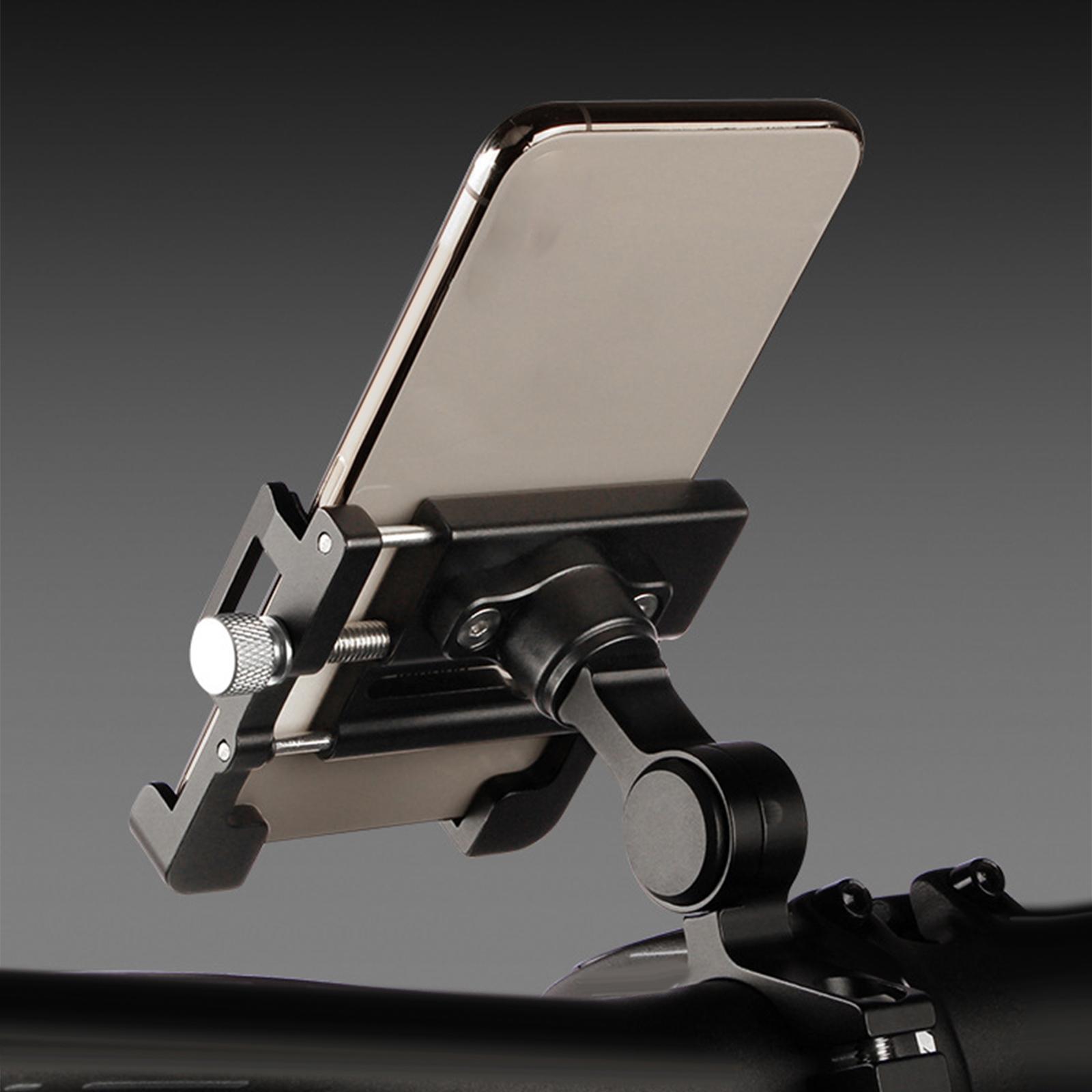 Bike Phone Mount Detachable Aluminum Alloy for Cycling Accessories Stroller
