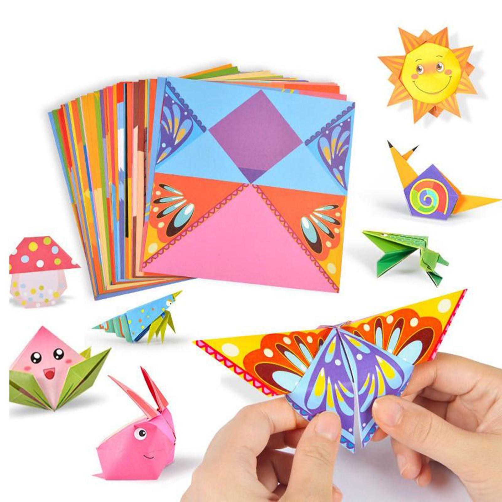Origami Paper Kids DIY Paper Baby Early Learning Education Toys Gifts Animal
