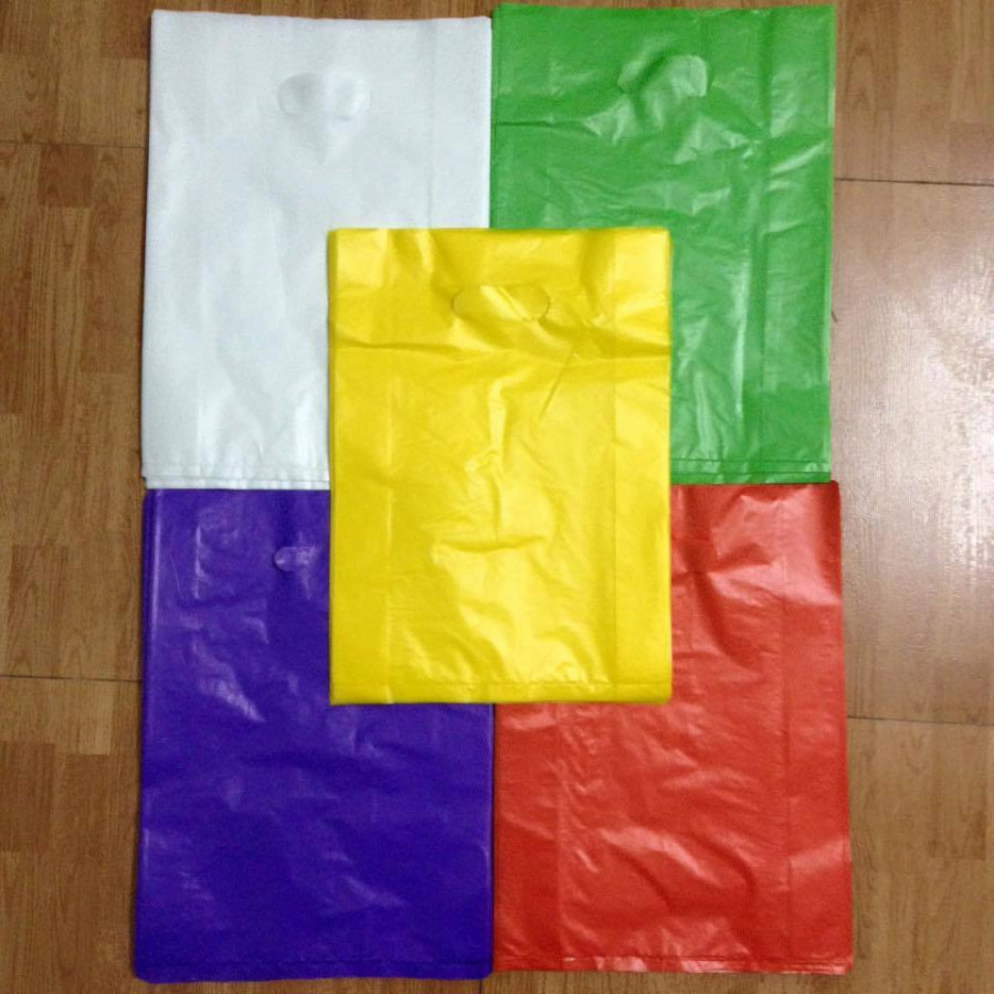 Túi HD/ Túi Nilong Màu Bịch 1Kg Gói Hàng ,Đựng Hàng Size 20x30cm (Giao màu ngẫu nhiên)