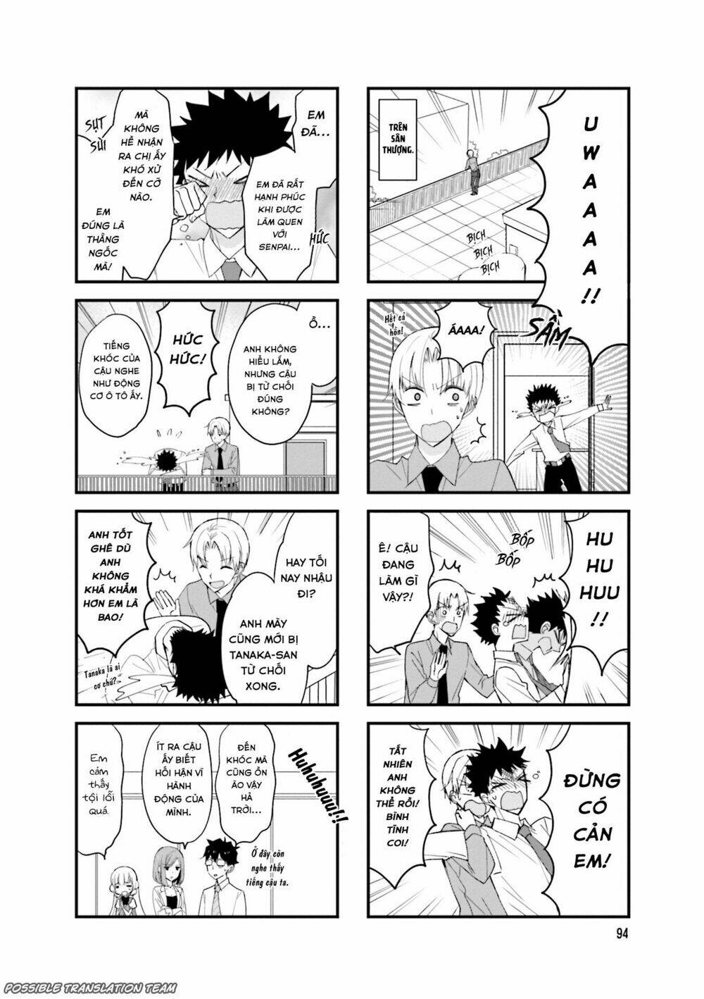 senpai nhỏ nhắn của tôi rất dễ thương chapter 27 10