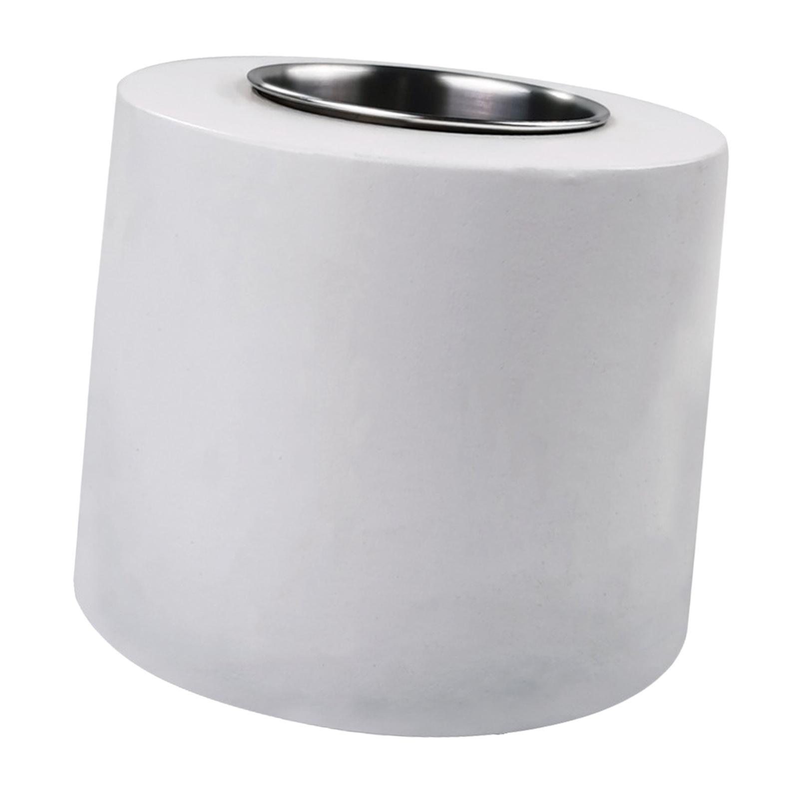 Tabletop Bio Ethanol Fireplace Bowls Concrete Burning Table Top Firepit Pits for Garden Parties