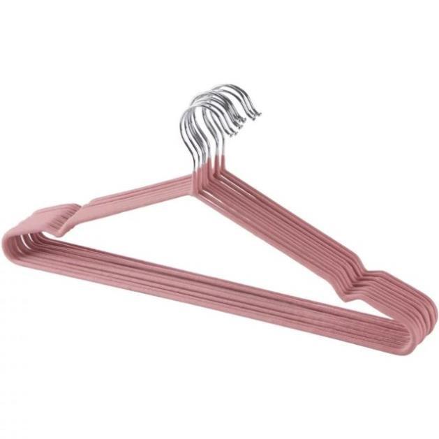 Mắc inox dày cao cấp bọc nhựa chống bay hằn quần áo 2 size trẻ em và người lớn