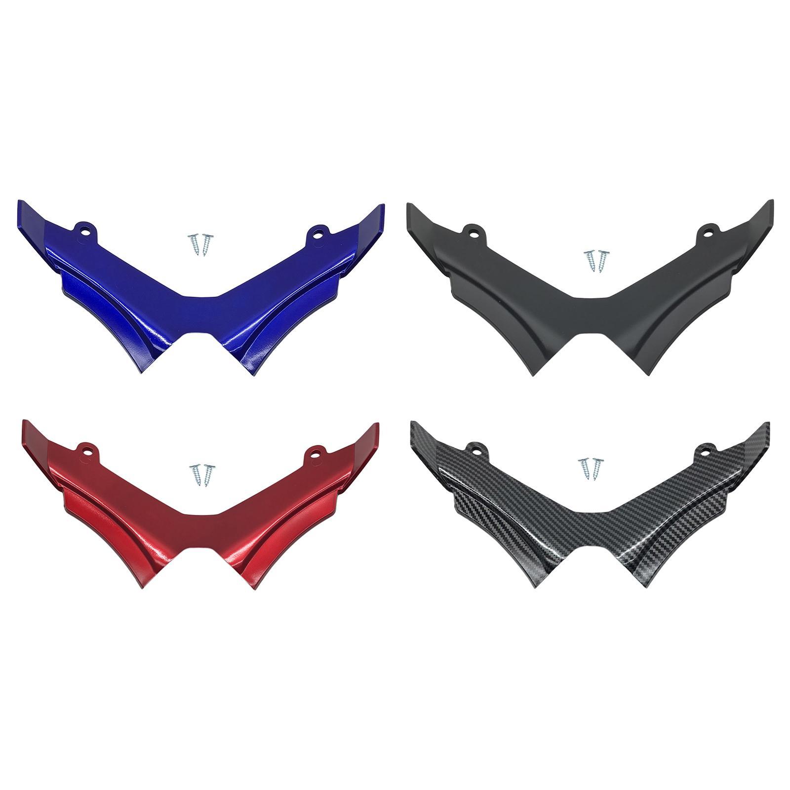 Fairing Aerodynamic Winglets Protection For MT15 Carbon Fiber Black