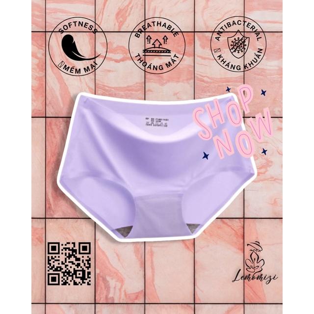 Quần Lót Nữ Đúc Su LeMOMIZI cao cấp thun lạnh không đường may kháng khuẩn M-XXL