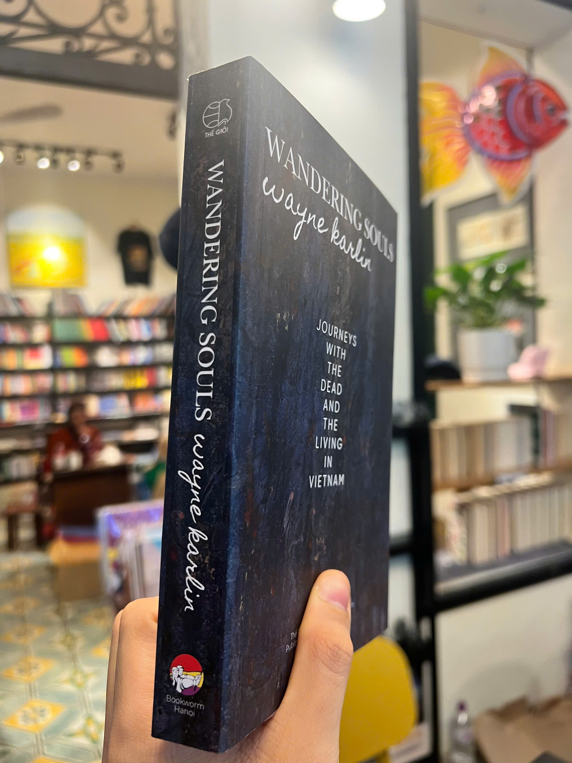 Sách - Wandering Souls: Journeys With the Dead &amp; the Living in Viet Nam by Wayne Karlin / Ngoại văn