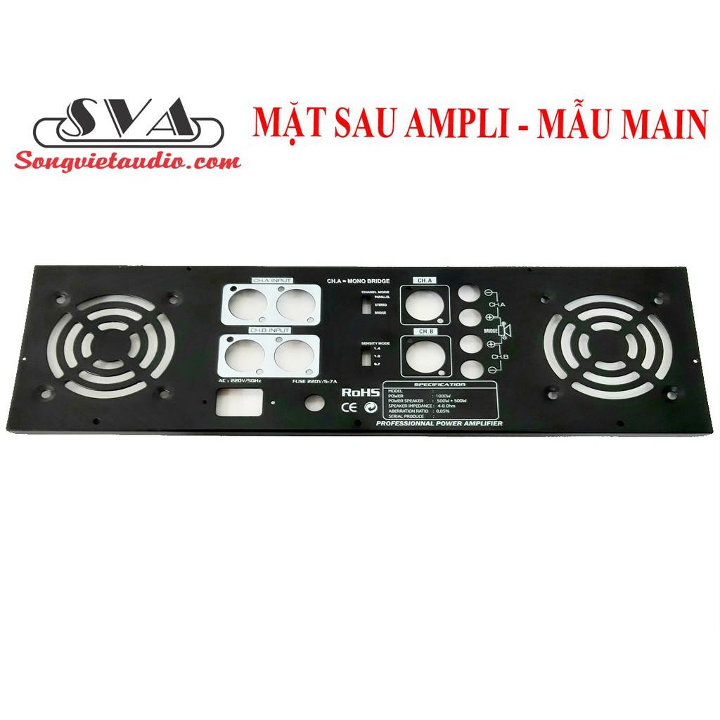 MẶT SAU AMPLI MẪU MAIN PA2400 2 KÊNH