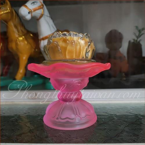 Chân đèn hoa LƯU LY 10cm*7.5cm