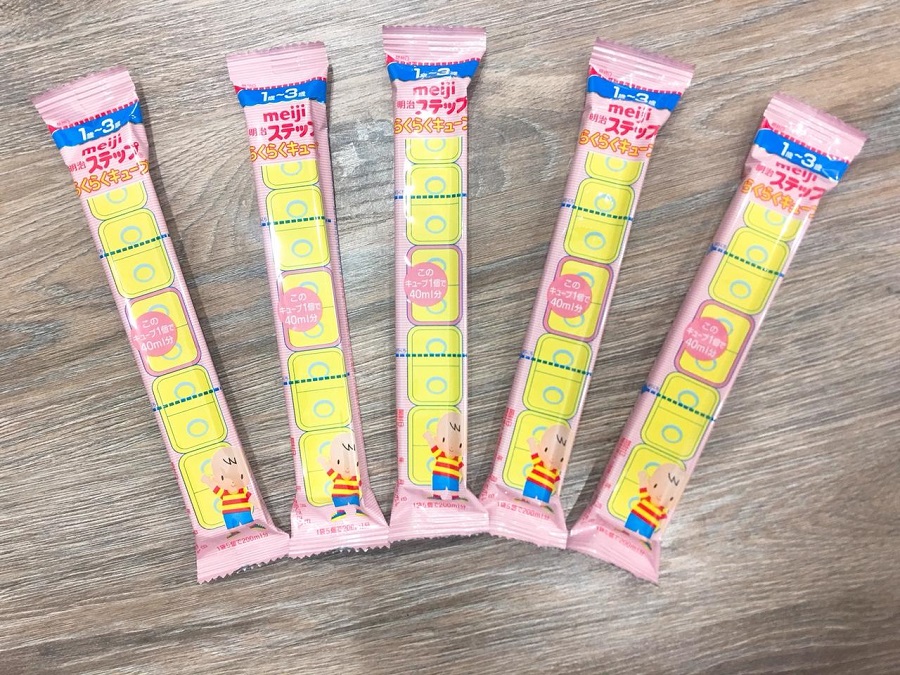 Sữa Meiji Số 1-3 dạng thanh dành cho trẻ từ 1-3 tuổi
