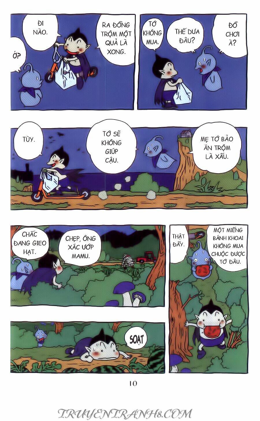 làng quái vật chapter 1 13