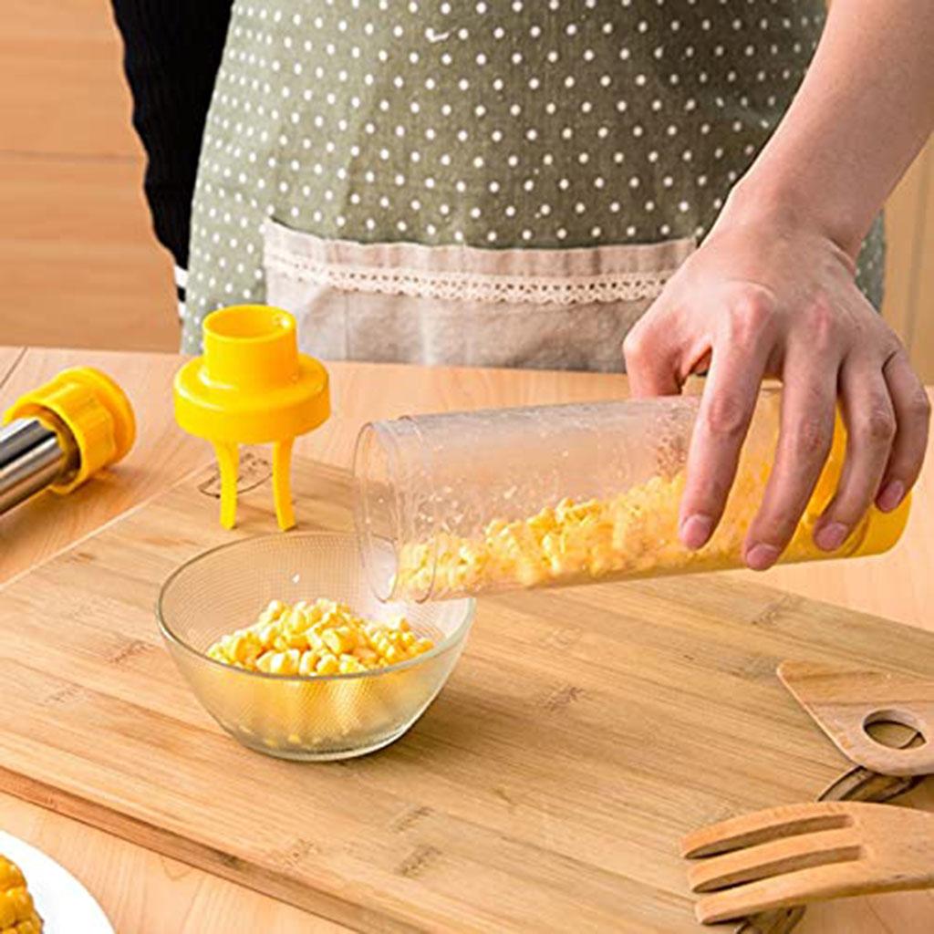 Corn Stripper Manual Corn Cob Peeler Kitchen Gadgets Accessories