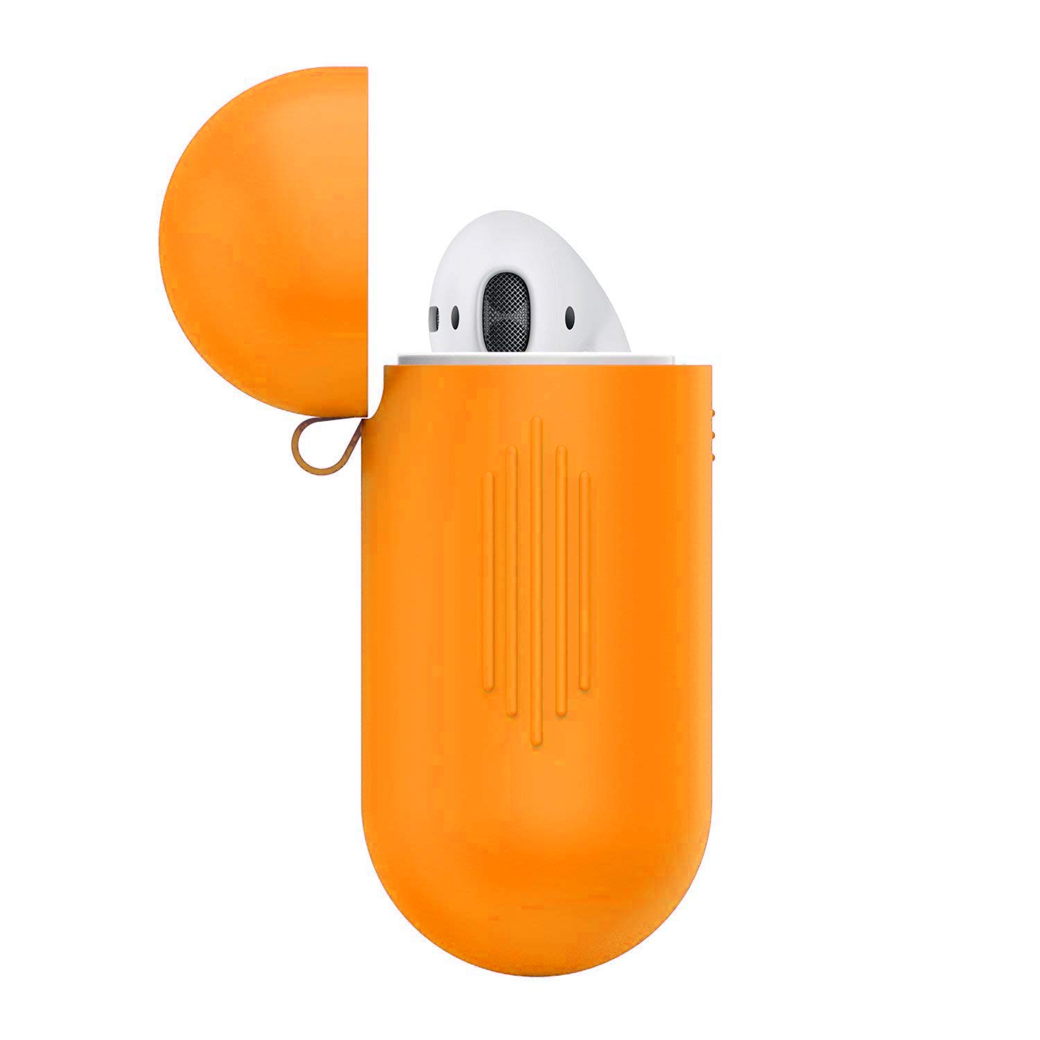 Bao case silicon cho tai nghe Apple Airpods / Earpods hiệu Hotcase (siêu mỏng, bảo vệ toàn diện, chống trầy, chống bụi) - Hàng chính hãng