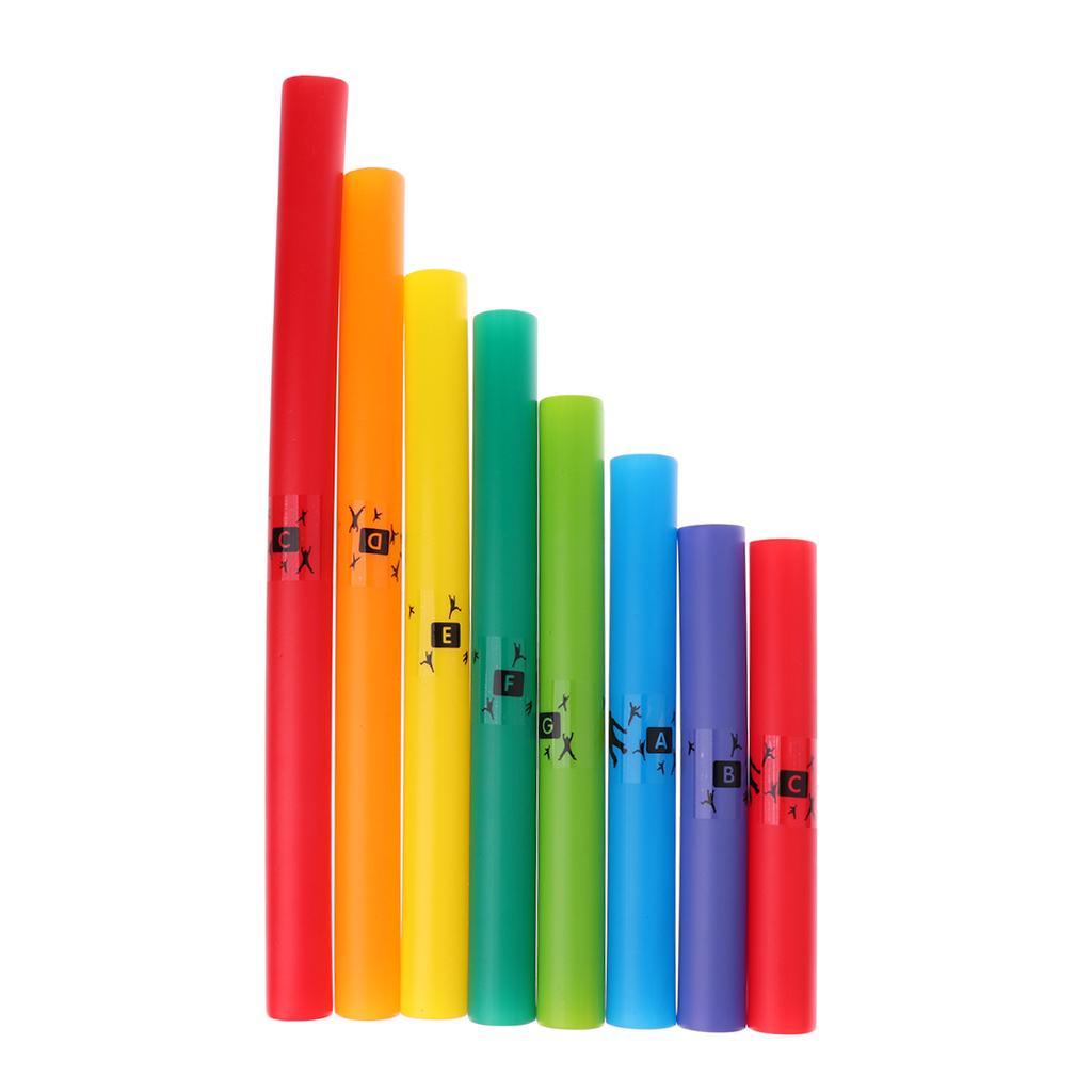 3X Novelty Kids Toys 1 Pack C Major Musical Tubes Diatonic Scale