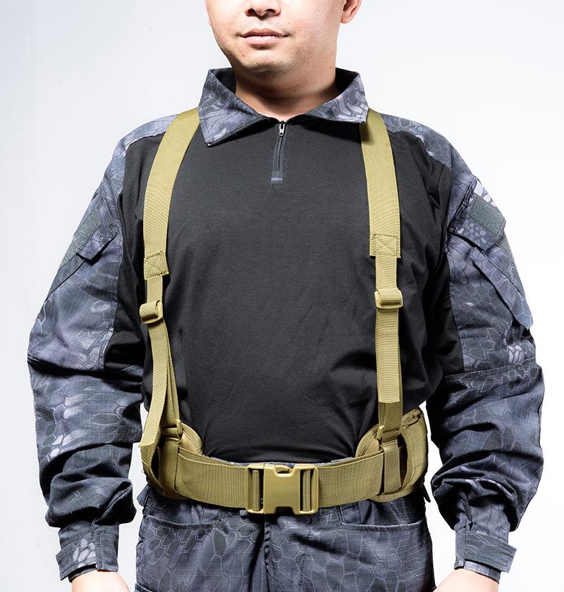 Chiến Thuật Quân Đội Dây Molle Thắt Lưng Da Bò Nam Airsoft Chiến Đấu Điều Chỉnh Săn Bắn CS Đa Chức Năng Trường Đai Rộng Di Động Cơ Bụng