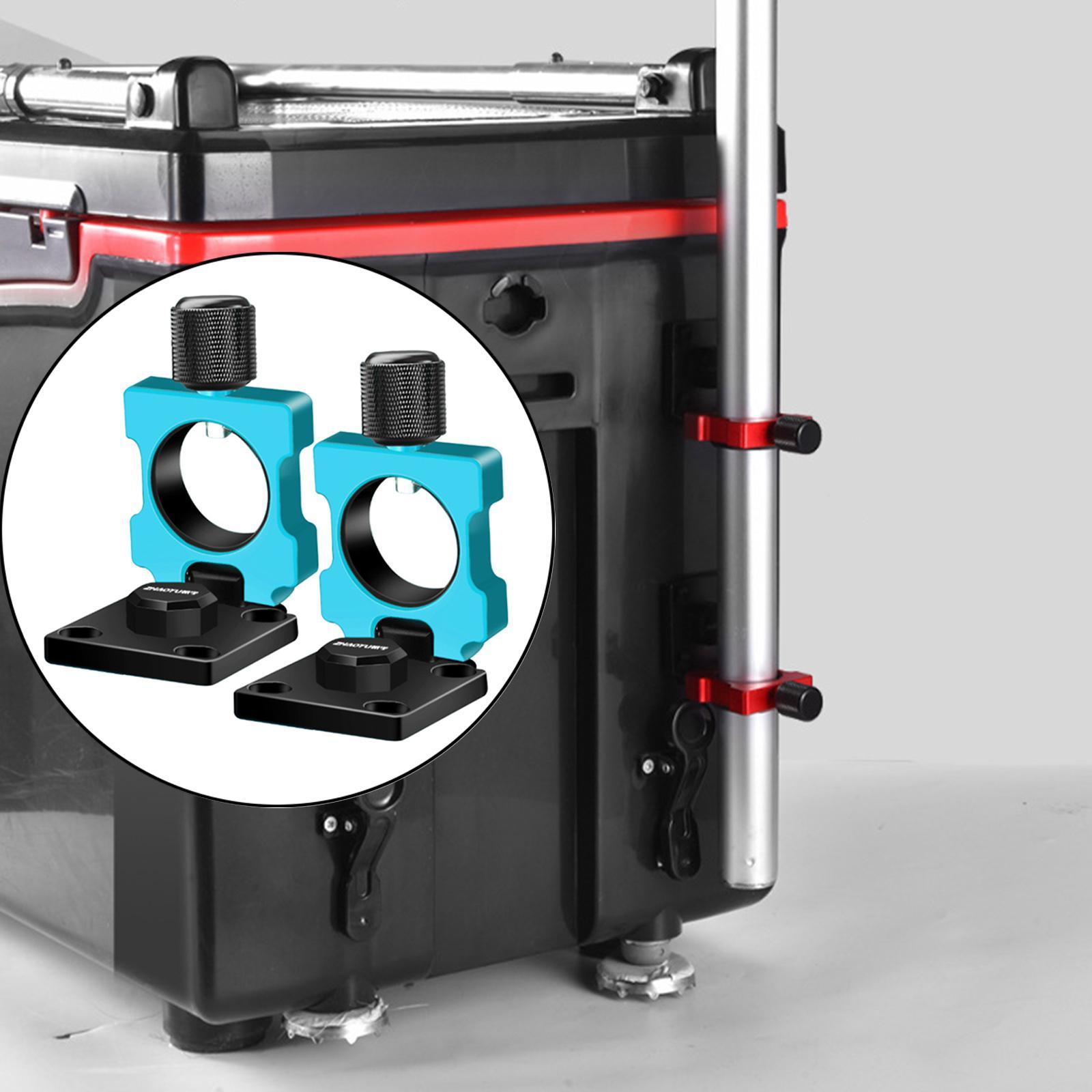 Aluminum Alloy Fishing Rod Holder Fishing Chair Tube Mount Bracket Clamp