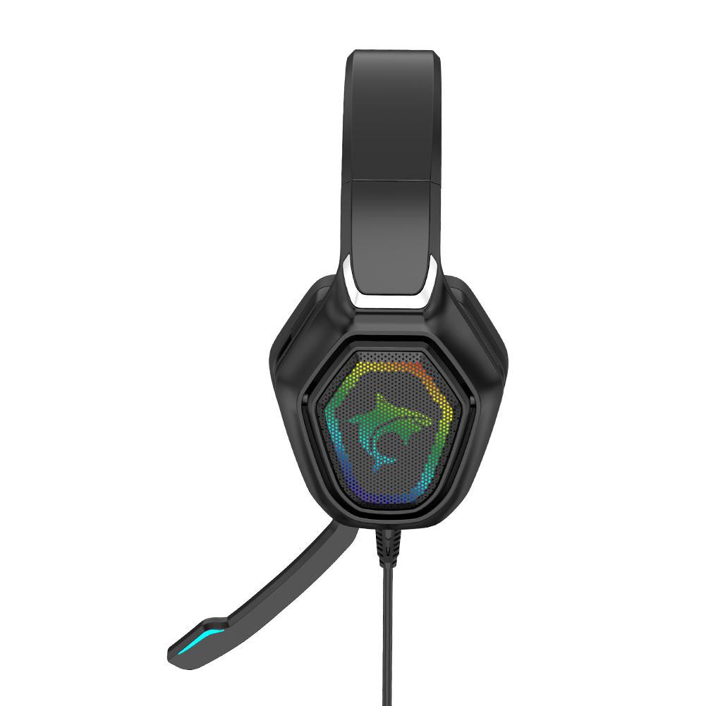 Có Dây 3.5Mm Tai Nghe Chơi Game Đèn RGB Máy Tính Máy Tính Game Thủ Trên Tai Tai Nghe Game Tai Nghe Bass Stereo Trên Đầu