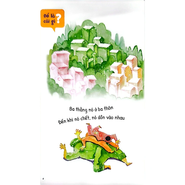 Kho Tàng Câu Đố Dân Gian Bằng Tranh – Gia Đình Làng Xóm