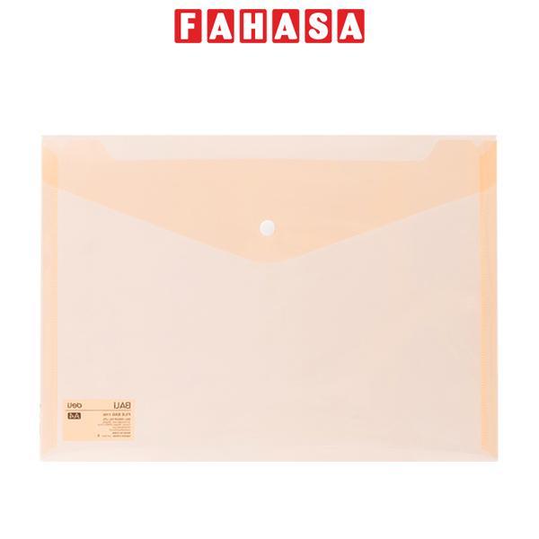 Túi Đựng Tài Liệu Clear Bag A4 - Deli EF766 - Màu Đỏ