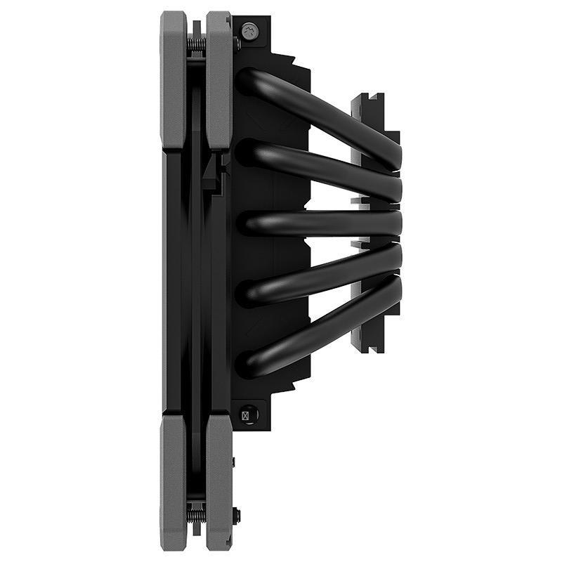 Ưu Đãi Tốt Nhất ID-Làm Mát IS-50X Đa Nền Tảng Mỏng Thổi Xuống Làm Mát CPU Năm Ống Dẫn Nhiệt 12Cm Quạt Điều Khiển Nhiệt Độ