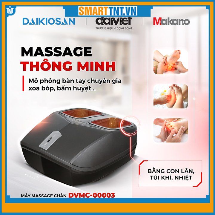 Máy massage chân chính hãng Đại Việt DVMC-00003 cao cấp