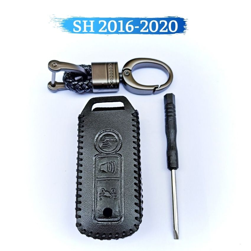 Vỏ Bọc Chìa Khóa Smartkey Cho Xe SH , Sh Mode , Vision 2021 Bao Da Smartkey mẫu Mới Và Cũ