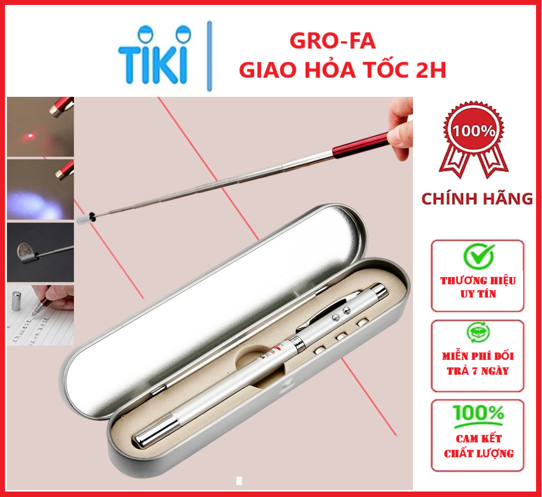 Bút Trình Chiếu Laser Ánh Sáng Đỏ Nhỏ Gọn - Hàng Chính Hãng