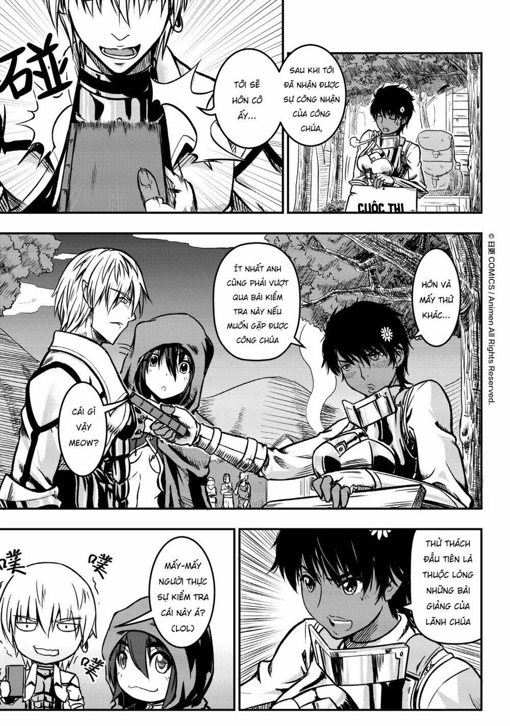 sẽ không vấn đề gì nếu anh hùng là một kẻ tồi tệ chapter 1.1 7