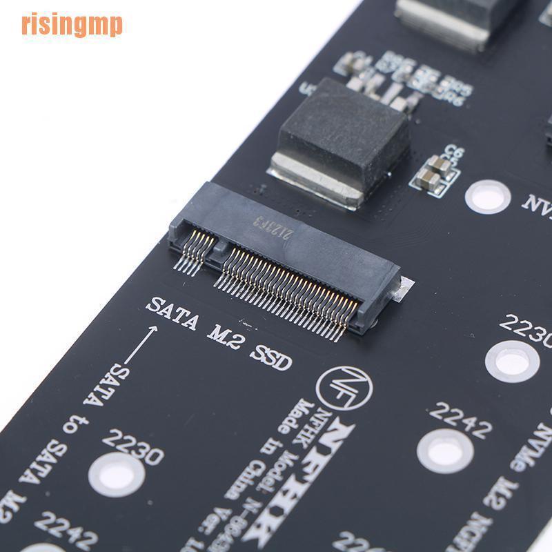 Bo Mạch Chủ Chuyển Đổi SATA M.2 SSD SFF-8643 22 Pins Sang NVMe M.2 NGFF
