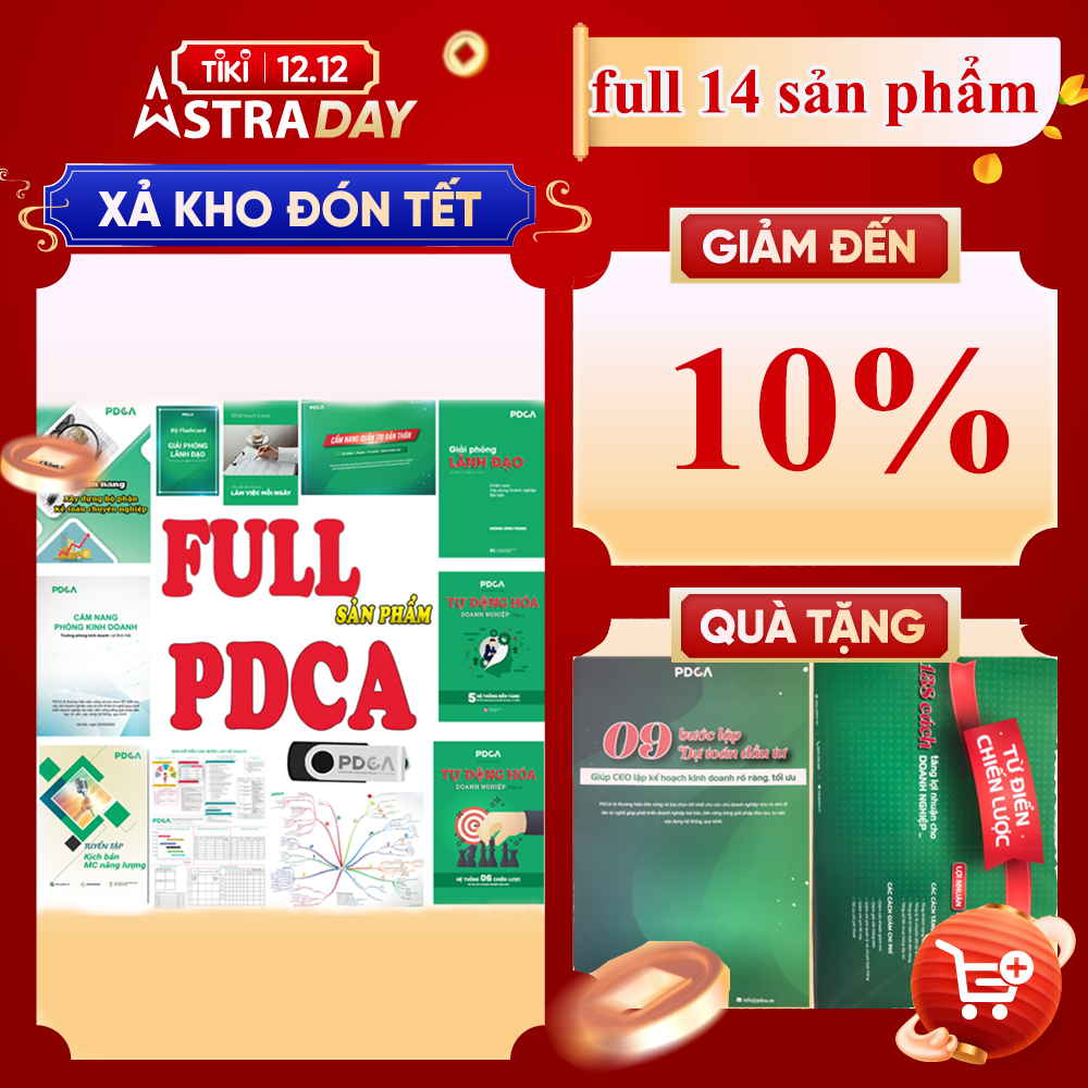 TRỌN BỘ 12 SẢN PHẨM PDCA - Hoàng Đình Trọng