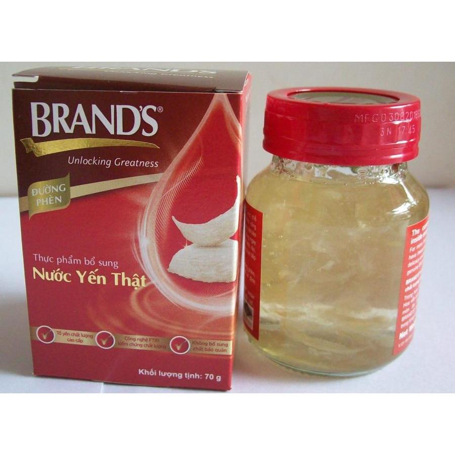 Thực phẩm chức năng Nước yến Brand's 70ml bộ 6 hũ