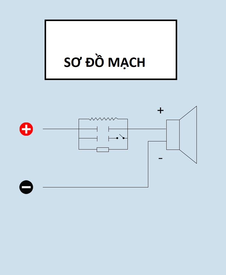 MẠCH LỌC CHO LOA TOÀN DẢI HB03 CÓ ĐIỀU CHỈNH ÂM - CÔNG SUẤT LỚN - PHÂN TẦN LOA TOÀN DẢI