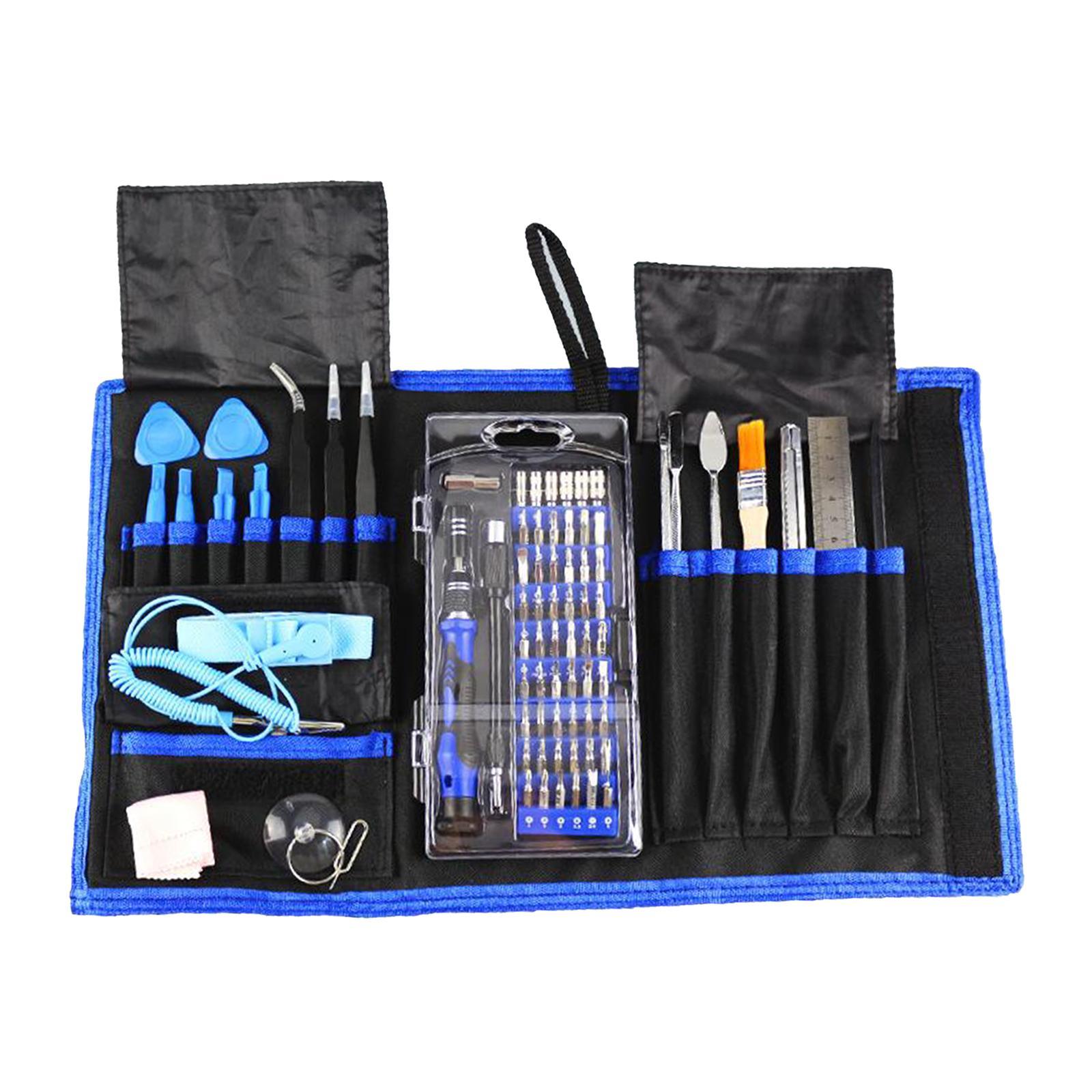 80 in 1 Electronics Repair Tool Kit for Cell Phone Watch PC MacBook Laptop