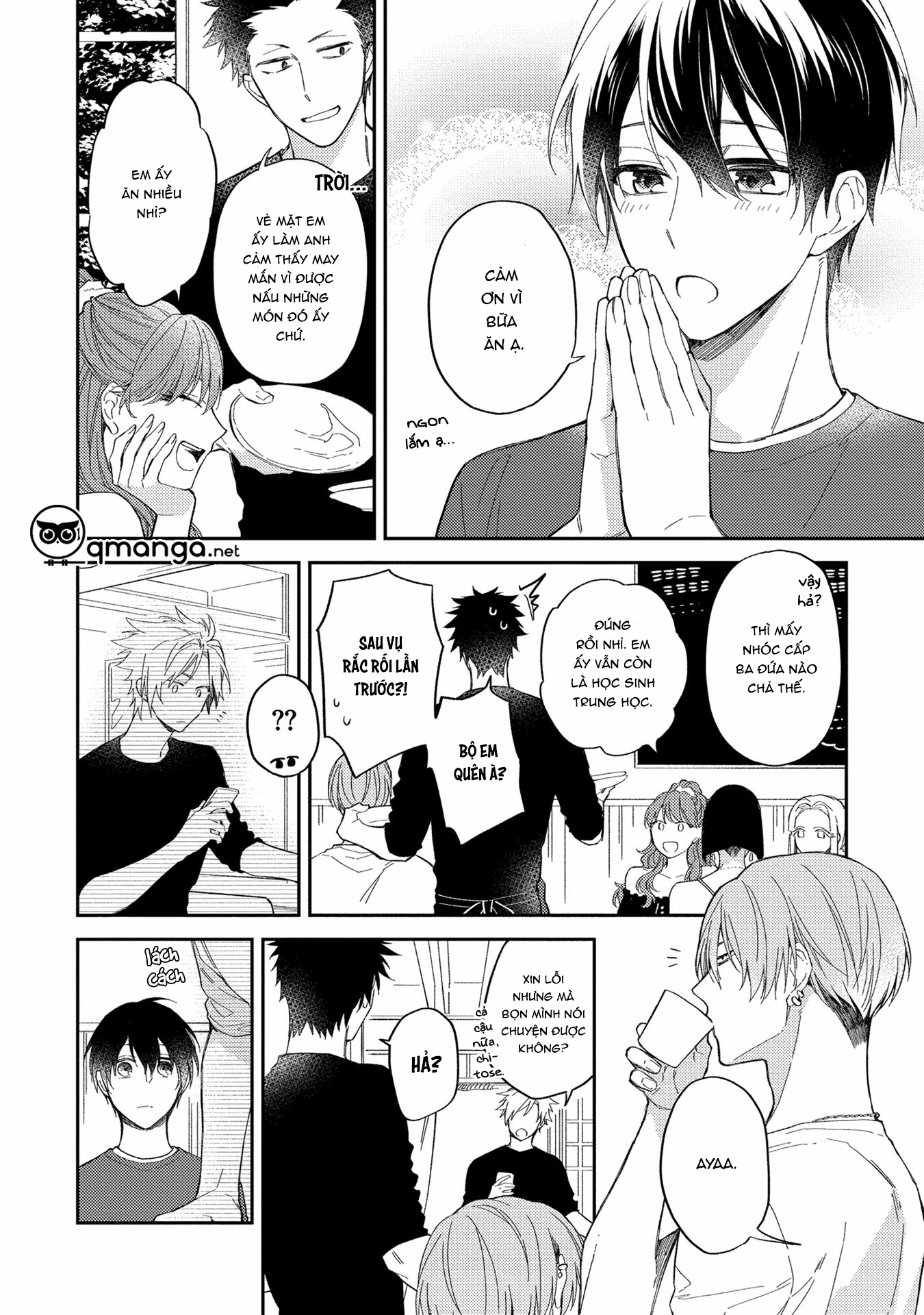 mèo con ở ngõ sau chapter 4 14